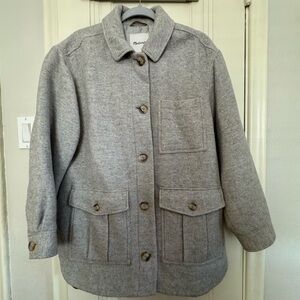 Madewell Gray Utility Jacket